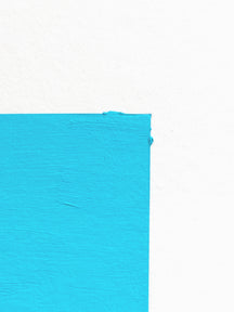 TAROART by TAROUT 00082, …: close-up of the upper-right edge and brush texture of the blue painted area.